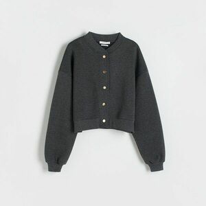 Reserved - Bomber típusú pulóver - Szürke kép