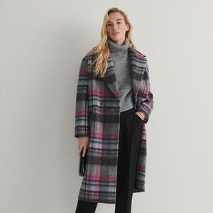 Reserved - Gyapjúban gazdag kabát - Többszínű kép