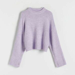 Reserved - Oversized pulóver - Bíbor kép