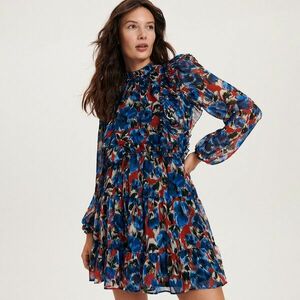 Reserved - Mintás mini ruha - Többszínű kép