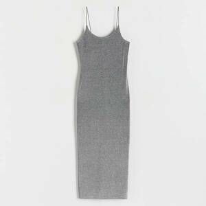 Reserved - Csillámos anyagú ruha - Ezüst kép