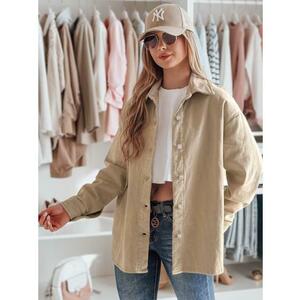 Női átmeneti oversize kabát KOSMOJACK, bézs kép