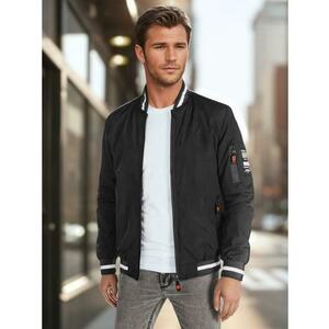 Férfi átmeneti bomberdzseki fekete kép