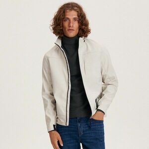 Reserved - Állógalléros dzseki - Krém kép