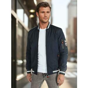 Férfi átmeneti bomberdzseki kék kép