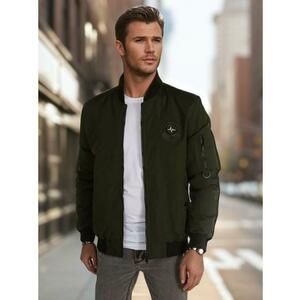 Férfi átmeneti bomberdzseki zöld kép