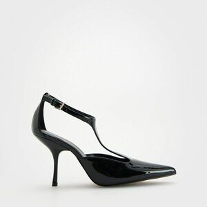 Reserved - Lakk körömcipő - Fekete kép