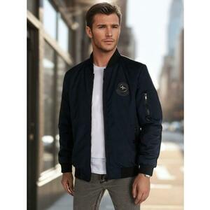Férfi átmeneti bomberdzseki kék kép