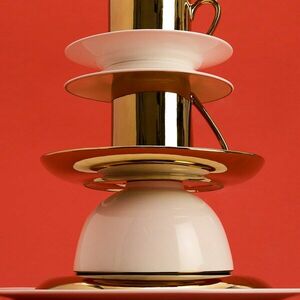 Reserved - Kerámiatányér - Arany kép