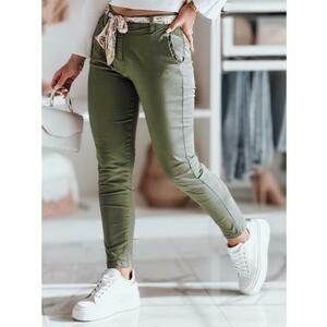 ROSSALI olíva chino nadrág övvel kép