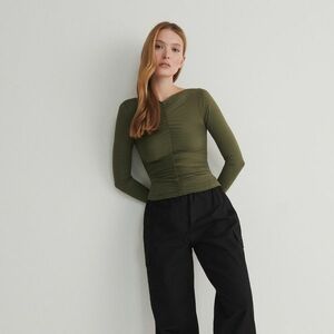 Reserved - Ráncolt felső - Zöld kép