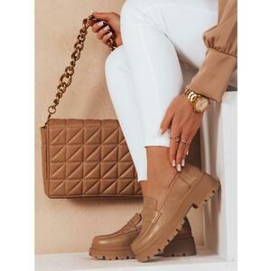 Női khaki mokaszin platformtal TORINO kép