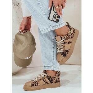 Női sportcipő SNEAKI leopárd mintás kép