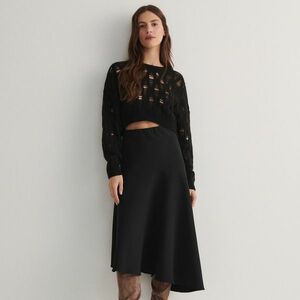 Reserved - Aszimmetrikus aljú szoknya - Fekete kép