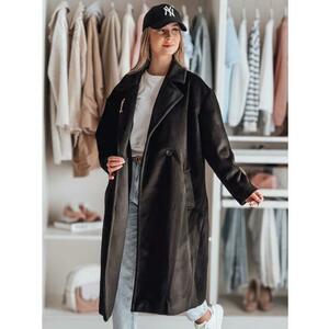 Női átmeneti kabát oversize LORINESS fekete kép