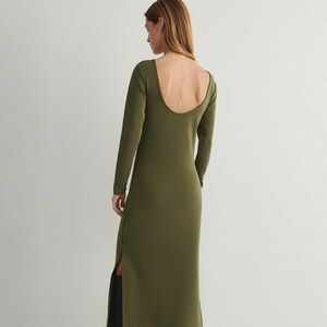 Reserved - Sima ruha - Khaki kép