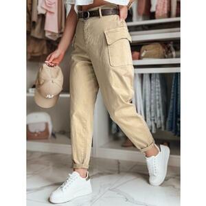 Női baggy nadrág GOTRENDI sötét bézs kép