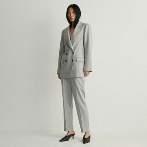 Reserved - Élére vasalt nadrág - Világosszürke kép