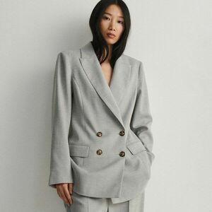 Reserved - Kétsoros blézer - Világosszürke kép