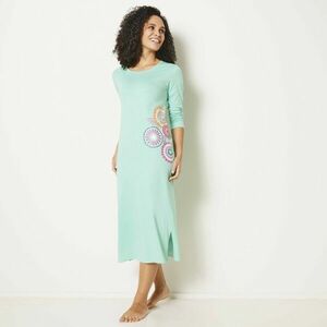 Hosszú ujjú hálóing, hosszú ujjú, rózsás mintával kép