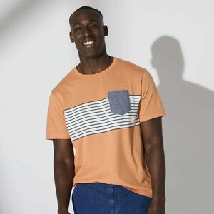 Csíkos rövid ujjú póló kép