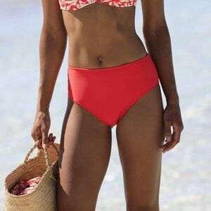 Solaro magas derekú, egyszínű fürdőruha bugyi kép