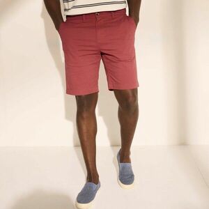 Egyszínű chino bermuda klasszikus szabásban kép