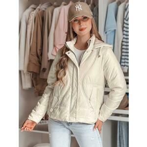 Női átmeneti steppelt kabát MARISSIA, fehér kép