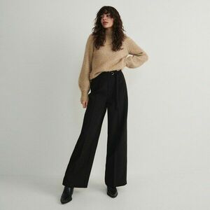 Reserved - Élére vasalt nadrág - Fekete kép