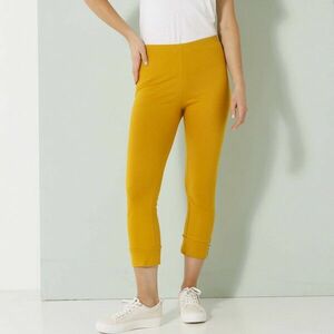 3/4-es leggings a lábszár végén gombokkal kép