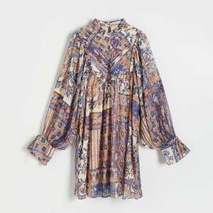 Reserved - Mintás mini ruha - Többszínű kép