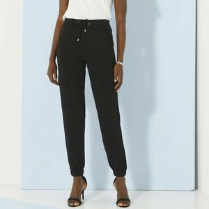 Cargo nadrág milánói kötött anyagból kép