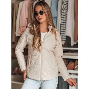 Női átmeneti kabát, steppelt ENZIOK bézs kép