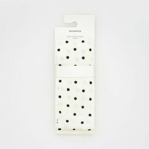 Reserved - Pöttyös, pamutban gazdag harisnya - Krém kép