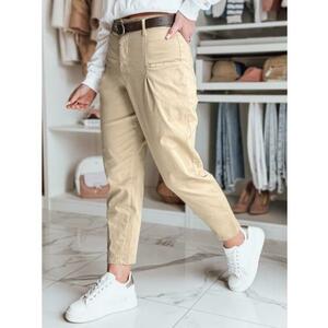 Női chino nadrág CHINOSKA sötét bézs kép