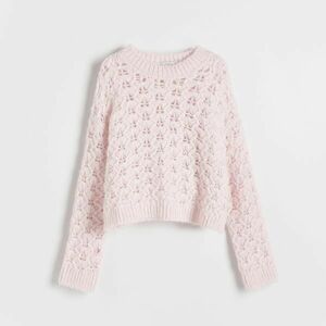 Reserved - Áttört pulóver - Rózsaszín kép