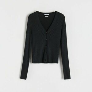 Reserved - Viszkózban gazdag pulóver - Fekete kép