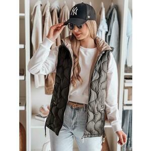 Női steppelt mellény VESOLITA fekete kép