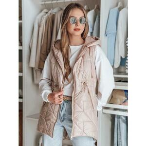 Női steppelt mellény OLINVIA rózsaszín kép