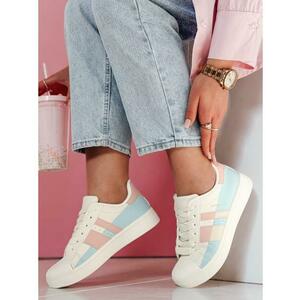 Női platform cipő JUNOMI rózsaszín kép