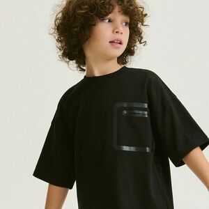 Reserved - Nyomott mintás T-shirt - Fekete kép