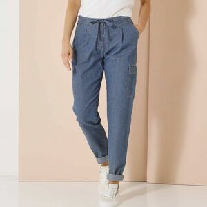 Denim cargo nadrág kép