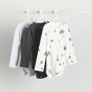 Reserved - 3 darab pamutbody - Fehér kép