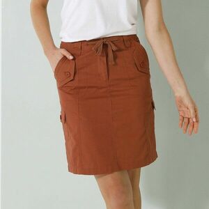 Zsebes szoknya poplinból kép