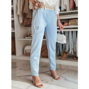 Női nadrág virágmintával, kék kép