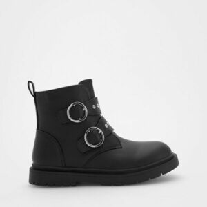 Reserved - Magas sarkú bokacsizma - Fekete kép