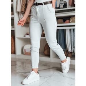 Női nadrág TAIRONIK, világosszürke, övvel kép