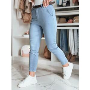 Női nadrág TAIRONIK, kék, övvel kép