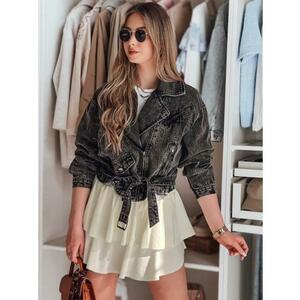 FALBELA ecru mini szoknya volánnal kép