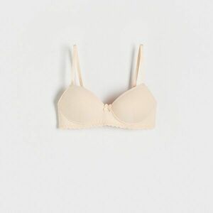 Reserved - Pamutmelltartó - Krém kép